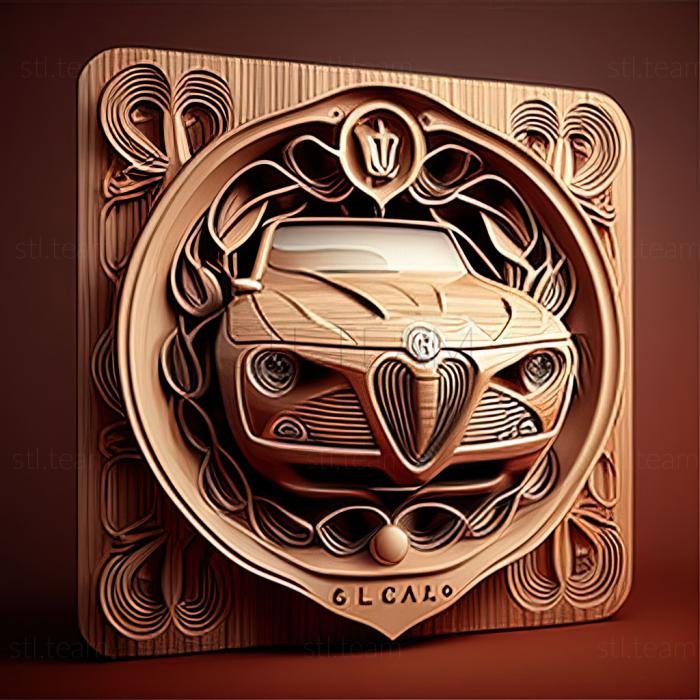 3D модель Alfa Romeo Giulia 952 (STL)